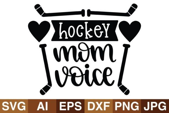 Hockey Mom Voice Designs: A Graphics and Crafts Review