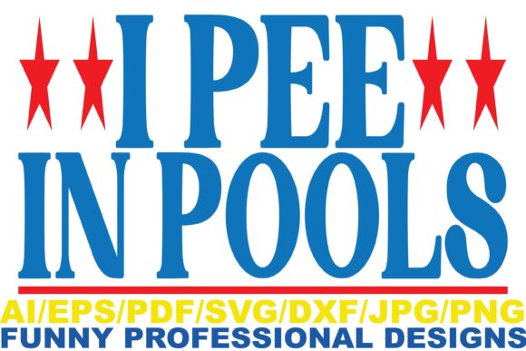 I Pee in Pools Funny Design Graphics and Crafts Review