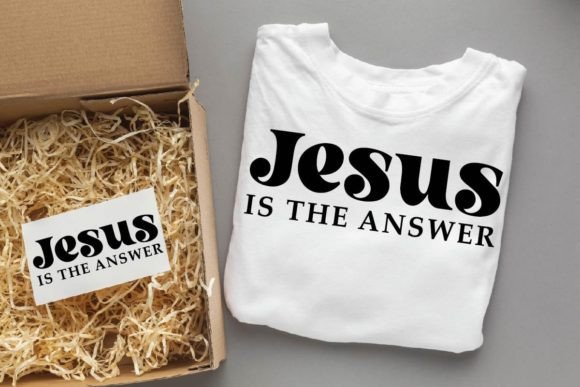 Jesus is the Answer, Christian Designs for Graphics and Crafts