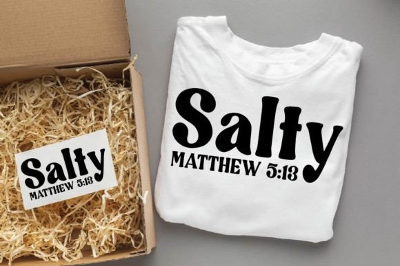 Salty, Christian Svg Designs: Graphics for Crafts & Branding